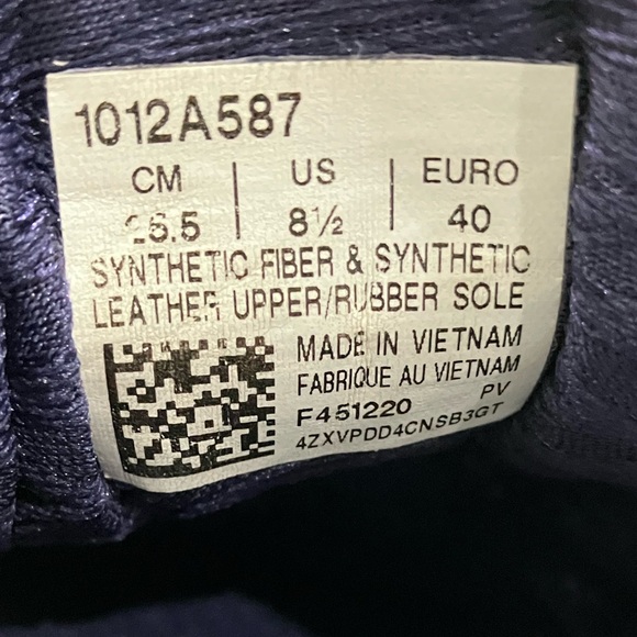 Women’s ASICS Nimbus 22 Navy Blue Rose Gold Size 8.5 - Picture 8 of 8